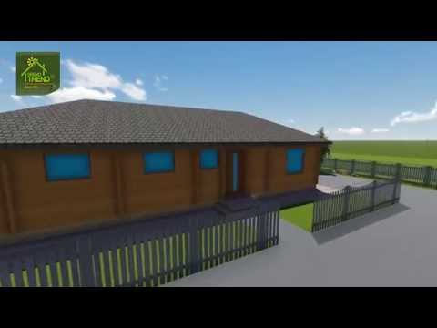 Drevené domy - typ "Alexandria"