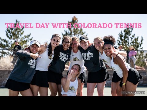 TRAVEL DAY WITH DI ATHLETES | Colorado Tennis