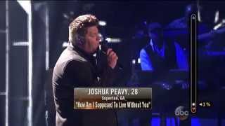 Rising Star - Joshua Peavy Sings 'How Am I Supposed to Live Without You'