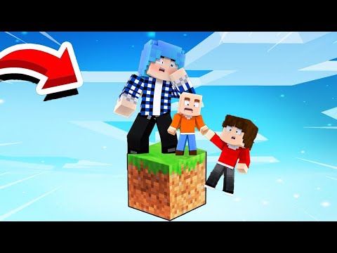 Oximoz -  SURVIVE ON 1 BLOCK WITH MY FAMILY IN MINECRAFT!  (In VR!) (Funcloud EP 1)