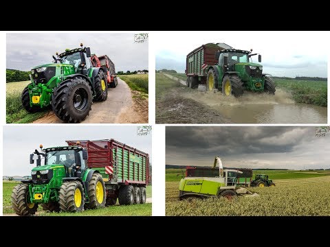 GPS Häckseln XXL/ Claas Jaguar 900/ 3xJohn Deere 6250R/ 6xJohn Deere/3xFendt/5x Strautmann