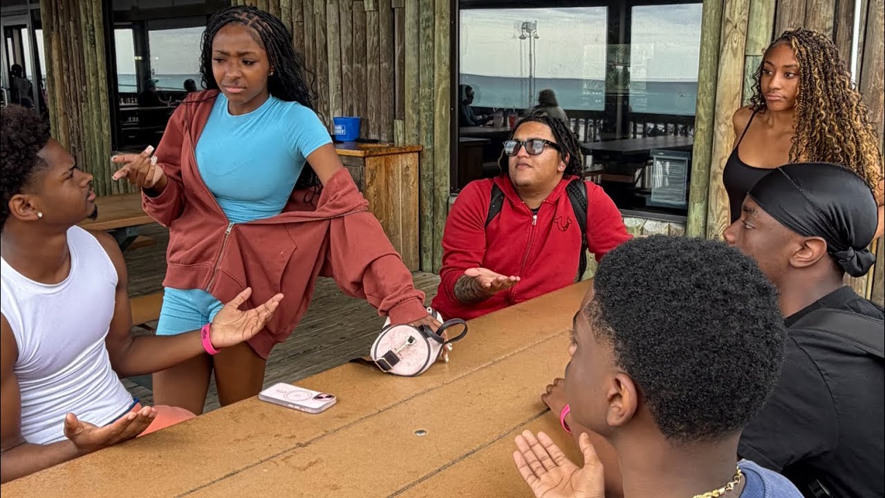 Brooke checks Isaiah about the girls she heard in the background