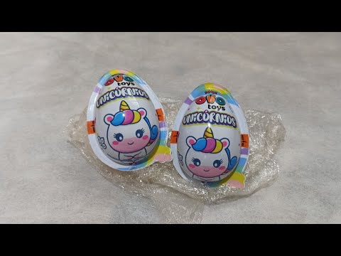 OPENING UNICORN SURPRISE EGG | CUTE | ASMR