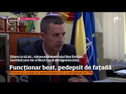 Un funcţionar public din judeţul Botoşani a ajuns vedetă pe Internet