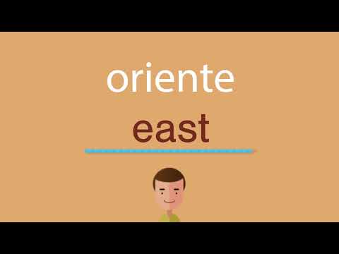 Cómo se dice oriente en inglés