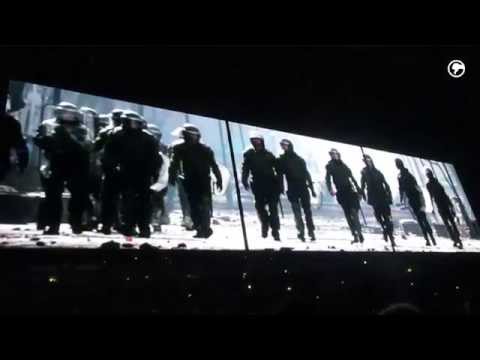 U2 "Bullet the blue sky", Köln, 17.10.2015