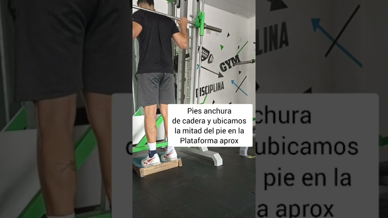 Watch Elevaciones de talones de pie 🔥💪 Now Elevaciones de talones de pie 🔥💪