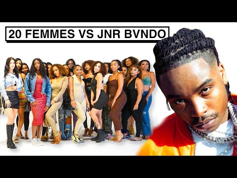 20 WOMEN VS 1 RAPPER: JNR BVNDO