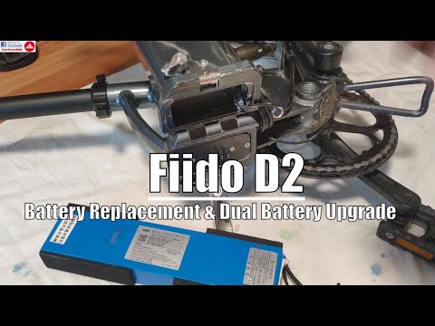 Fiido D2 Original Battery Details & Double Battery MOD
