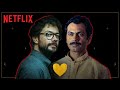 Gaitonde The Professor Do You Ship It Sacred Games X Money Heist Netflix India