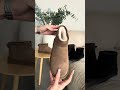 Угги жіночі замшеві хутро 593450 Чорні Відео