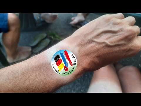 Grussbotschaft für unsere Dauersponsoren der Aktion; Vom Wasserturm zum Eiffelturm, Matthias Sinn