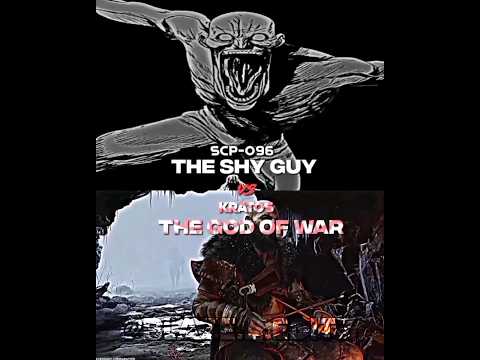SCP-096 VS Kratos #shorts #shorts #dc #marvel #comics #trending #kratos #gow #scp #gaming