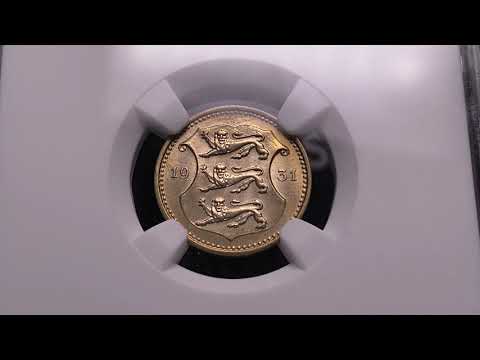 ESTONIA 10 SENTI 1931 - Coins.ee Auction 47, lot 470