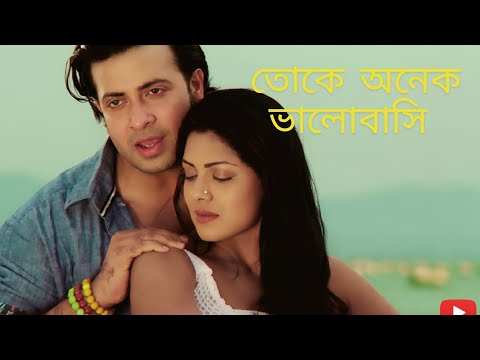 তোকে অনেক ভালোবাসি - Toke Onek Bhalobashi | New Bangla Romantic Song 2025 | Official Video