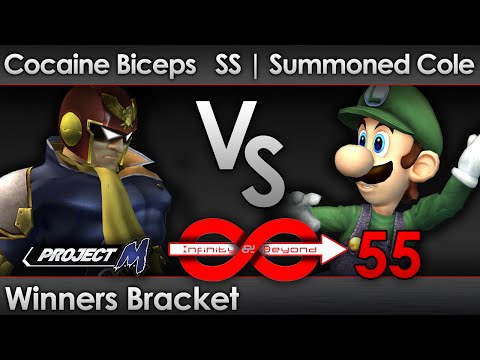 IaB! 55 PM - Cocaine Biceps (C Falcon) vs SS | Summed Cole (Luigi, ZSS) - Winners Bracket