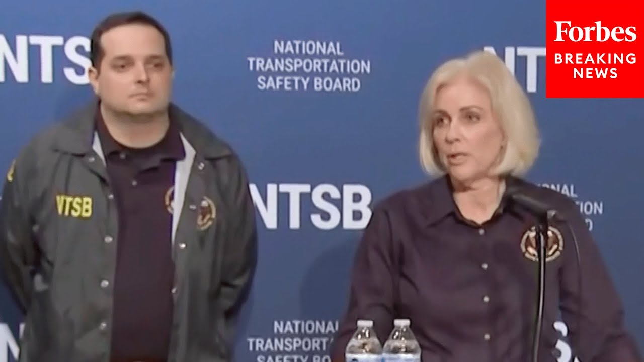 NTSB Holds Press Briefing To Provide Major Updates On Deadly Mid-Air Collision Over Washington, D.C.