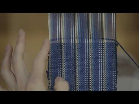 やまぐち映像図鑑 NO.041 柳井縞機織体験［柳井市］ | Yanai-jima textile weaving [ Yanai-city ]