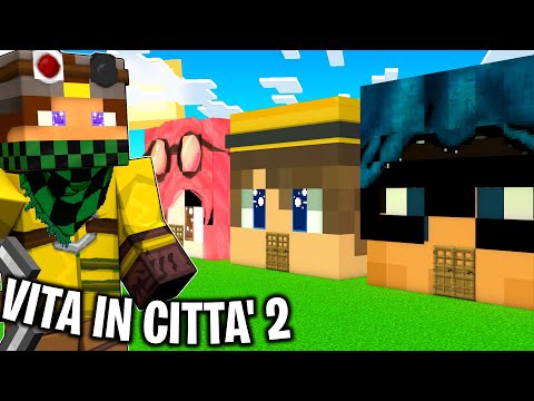 HO COSTRUITO le STANZE dei miei AMICI nella GILDA - Vita in Città 2 su Minecraft