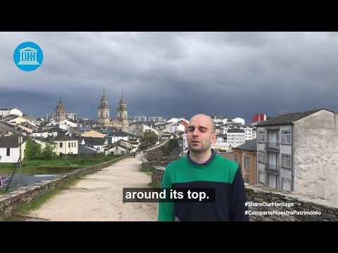 Architect Ignacio López de Rego Lage discusses the World Heritage site Roman Walls of Lugo, in Spain