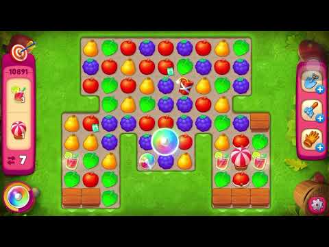 Gardenscapes Level 10891 (Challenge Level)