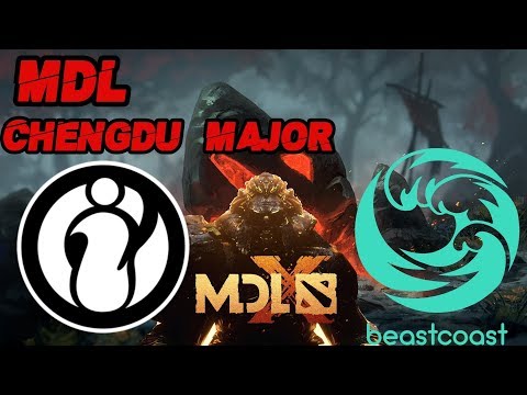 Dota 2 : MDL Chengdu Major| Invitus Gaming Vs BeastCoast Game 3 (bo3)| GiveAway