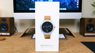 LG Watch Style Unboxing and First Look