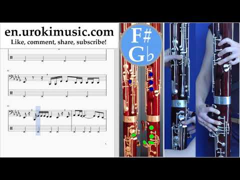 How to Play Bassoon Ozuna - Dile Que Tu Me Quieres Tabs Part#2 um-i352