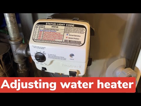 How to Adjust your Water Heater Temperature - Increase Hot Water Temp. Safely