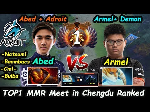 TOP1 MMR Meet in ChengDu Major Ranked EG.Abed [Ember Spirit] + Adroit Vs TNC.Armel Dota 2 Gameplay