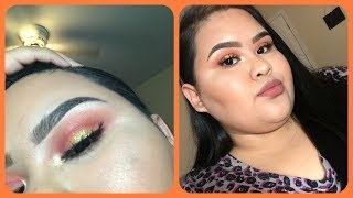 Orange/Yellow Eyeshadow Tutorial ❤️💛 |Erika Lopez|