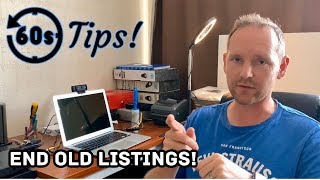 60 Second Tips | How To End Old Items & Sell Similar On eBay | Reseller Hacks Ep3