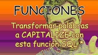 Mejora Función fn_Capitalize Espacios de mas SQL SERVER