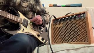 Video thumbnail for Vintage Yamaha G5 Guitar Amp Japan + Tokai Lefty Hummingbird Guitar by johnnyangel69