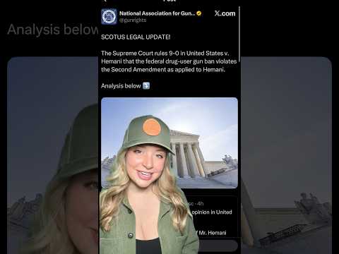 9-0 SCOTUS Ruling In Favor Of 2A?!? #2ndamendment #shortsfeed #shortsvideo #shorts Thumbnail