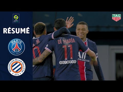 Gols e lances de PSG x Montpellier