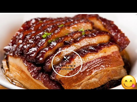 Pork Belly Recipe Melts-in-Your-Mouth | Chinese Pork Belly with Preserved Vegetable #food #cooking