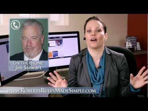 Robert's Rules Revealed: Ep. 12 - Who is Robert, and why do we need his rules?