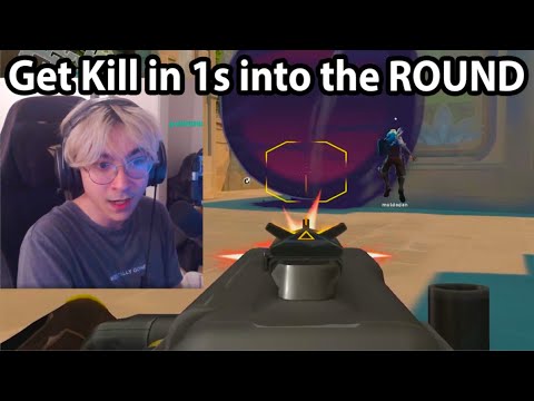 TenZ shows 2 "Round Starting WALLBANG" to STOP Peeking Player...