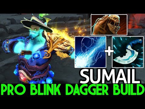 SumaiL [Storm Spirit] Pro Player Blink Dagger Build WTF Plays Meta 7.21 Dota 2