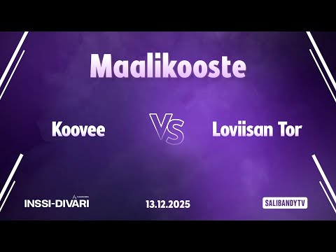 Maalikooste: Koovee - Loviisan Tor (Inssi-Divari M)