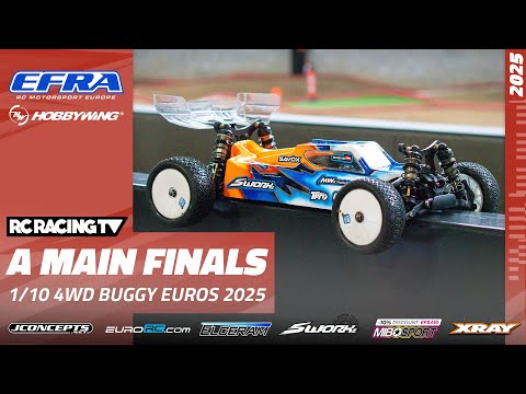 A Main Finals - EFRA 4WD 10th Buggy European Championships 2025