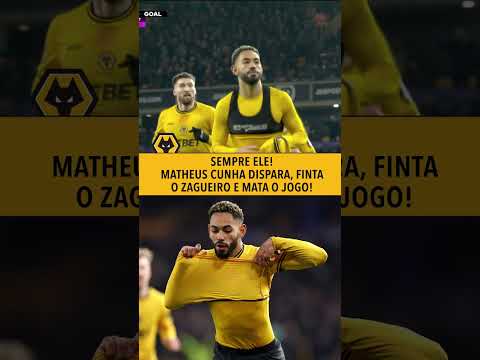 Que GOLAÇO do Matheus Cunha! #shorts