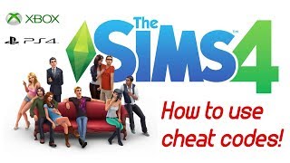 How to use cheat codes on The Sims 4! ( Xbox one & PS4)