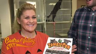 ❤️  ZombieConHayward Visits the Animal Shelter  | ❤️ CastroValleyVIBE.com Events