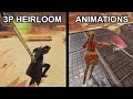 Every 3rd person Heirloom + Ash Melee Animation in Apex Legends
