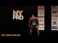 2018 IFBB NY PRO: 9th Place Men's Bodybuilding Winner Maxx Charles Posing Routine