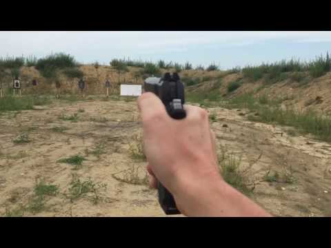 Dan Wesson Valkyrie 35 yards strong hand only