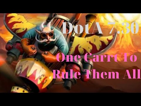ONE CARRY TO RULE THEM ALL - DOTA 7.30 NEW PATCH - PATCH ANALYSIS - EVERYTHING YOU NEED TO KNOW