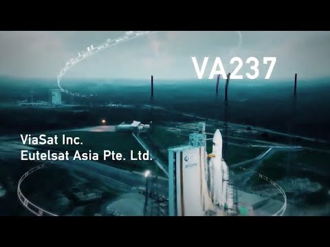 Arianespace Flight VA237: ViaSat 2 and EUTELSAT 172B